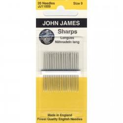 Colonial Needle Co. John James Sharps Needles Size 9 JJ110-09