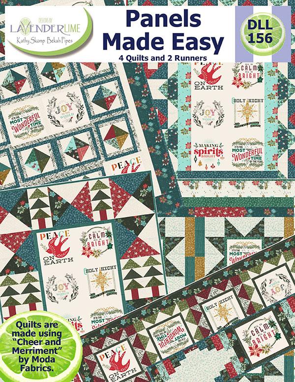 Designs by Lavender Lime Panel Made Easy Softcover Booklet by Kathy Skomp & Bekah Pipes DLL 156
