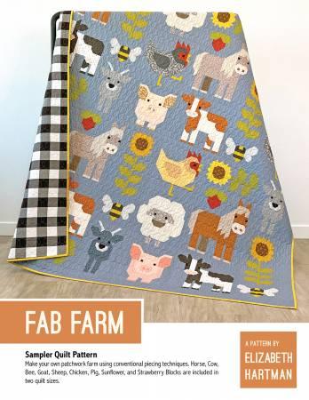 Elizabeth Hartman Fab Farm Quilt Pattern by Elizabeth Hartman EH069