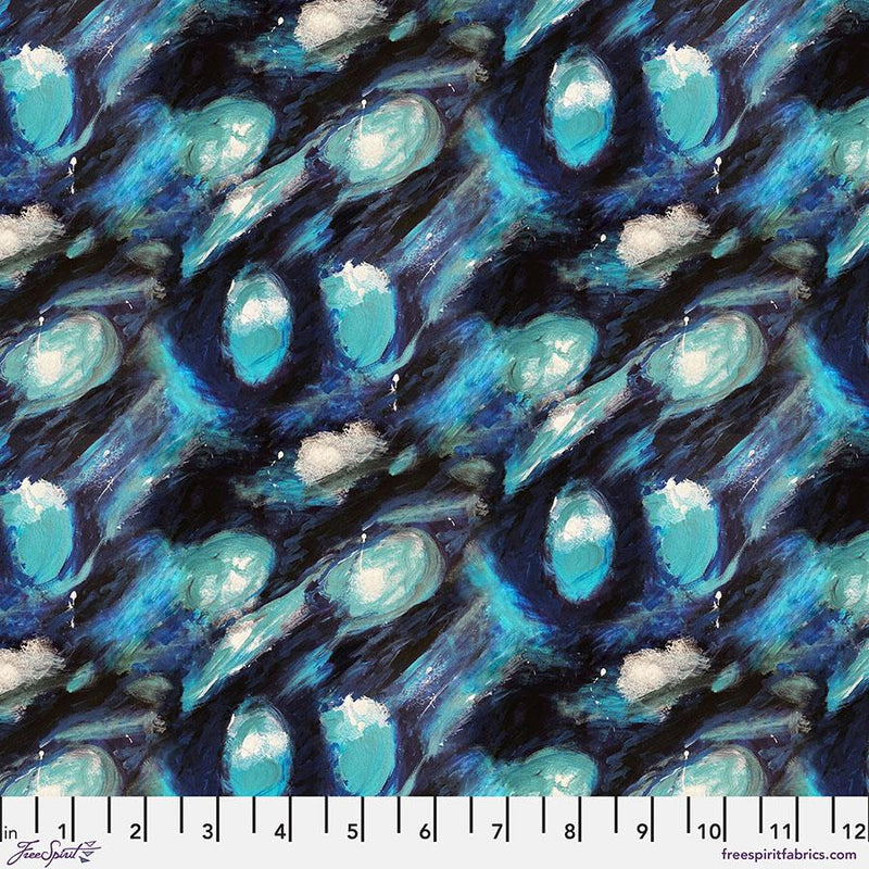 FreeSpirit Fabrics Spirit Winds by George Mendoza Star Dust PWGM002.Blue