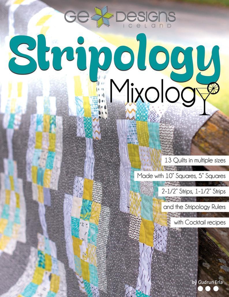 GE Designs Stripology Mixology Book by Gudrun Erla GE-514