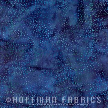 Hoffman Fabrics 885 Dot Batiks  885-123 Lapis