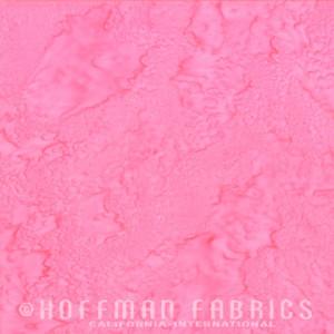 Hoffman Fabrics Batik Watercolors 1895-12 Pink