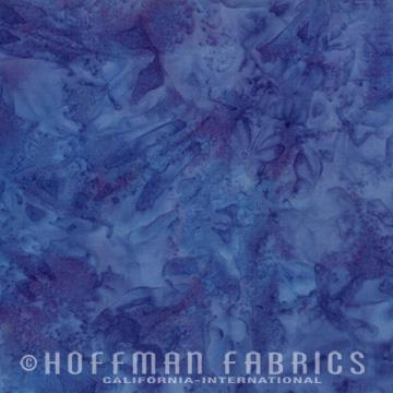 Hoffman Fabrics Batik Watercolors 1895 40 Iris