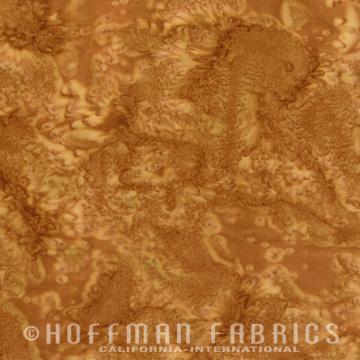 Hoffman Fabrics Batik Watercolors 1895-415 Chai Tea