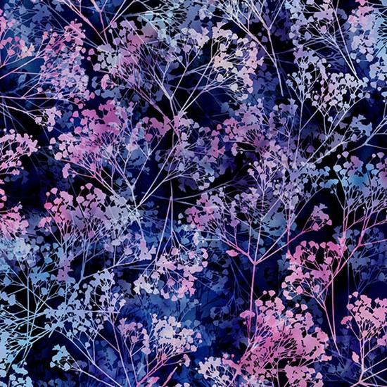 Hoffman Fabrics Midsummer Night's Dream Digital Print T4921-40 Iris