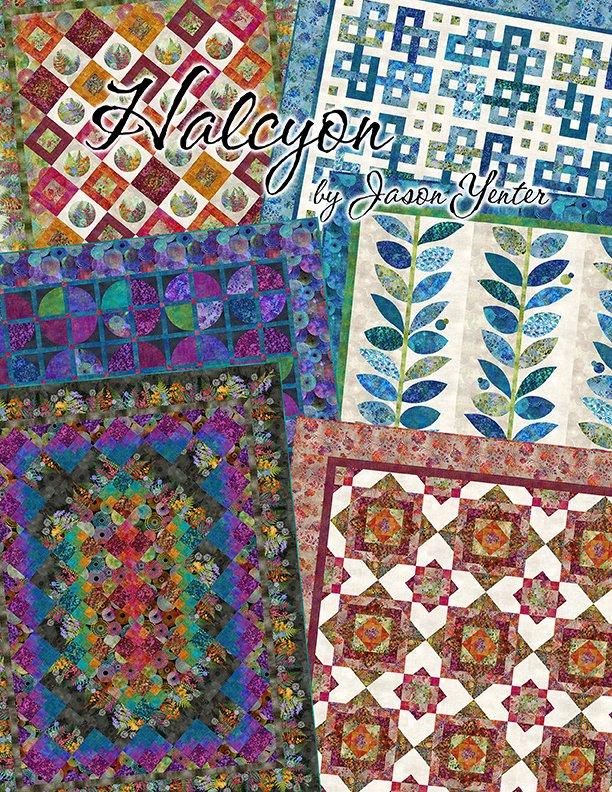 In the Beginning Fabrics Halcyon Quilt Book by Jason Yenter HN BKCW