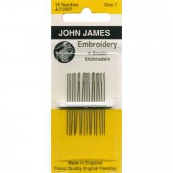 Colonial Needle Co. John James Embroidery / Crewel Needles Size 7 JJ135-07