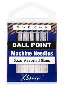 Klasse Ballpoint Needles Assorted Sizes 6 Count TACAA5101-991