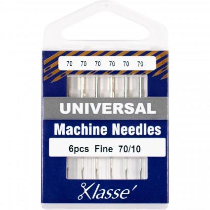 Klasse Universal Needles Size 70/10 6 Count package TACAA5100-070