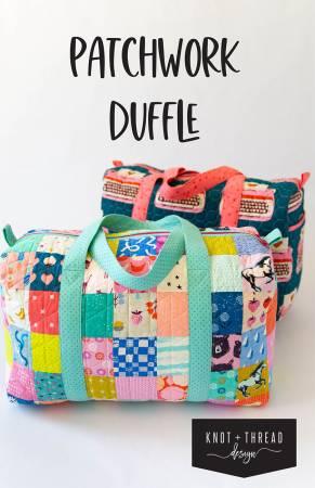 Know and Thread Designs Patchwork Duffle Pattern by Kaitlyn Howell KAT112