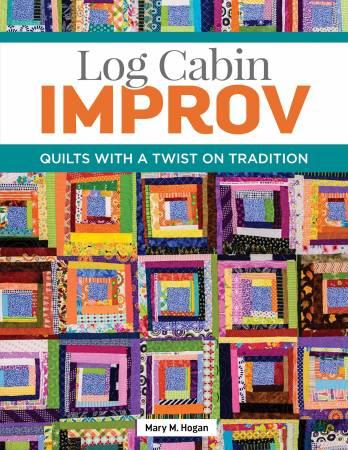 Log Cabin Improv Book by Mary Hogan L898