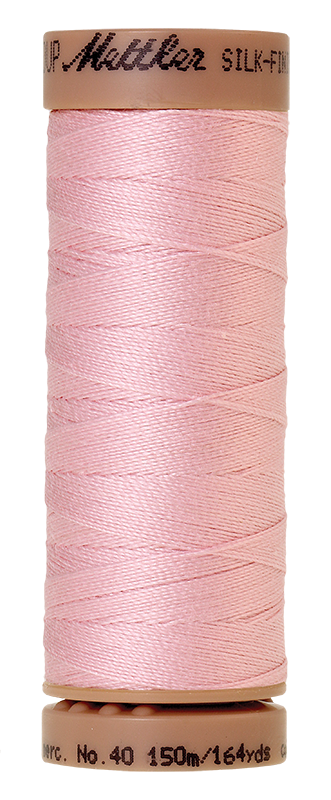 Mettler Silk Finish 40 wt Cotton Thread 164 Yds 9136-0085 Parfait Pink