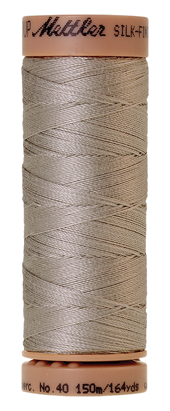 Mettler Thread Silk Finish Cotton 40 wt. 164 Yds Color 9136-0331 Ash Mist