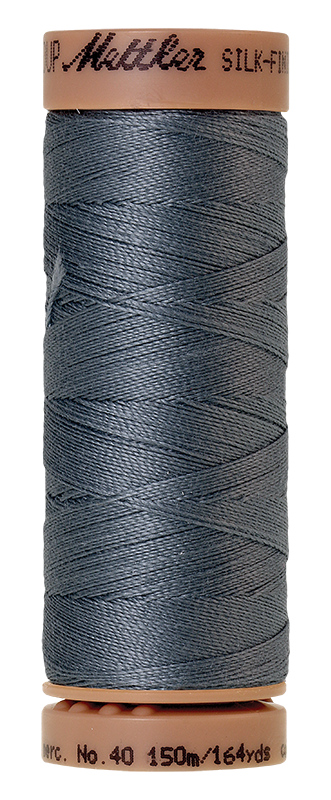 Mettler Thread Silk Finish Cotton 40 wt. 164 Yds Color 9136-0342 Flint Stone