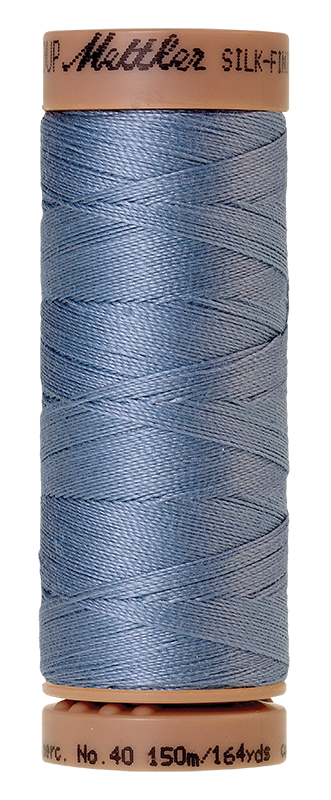 Mettler Silk Finish 40 wt Cotton Thread 164 Yds 9136-0350 Summer Sky