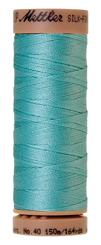 Mettler Thread Silk Finish Cotton 40 wt. 164 Yds Color 9136-2792 Blue Curacao
