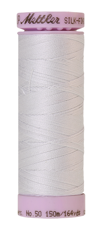 Mettler Thread Silk Finish Cotton 50 wt. 164 Yds Color 9105-0038 Glacier Green