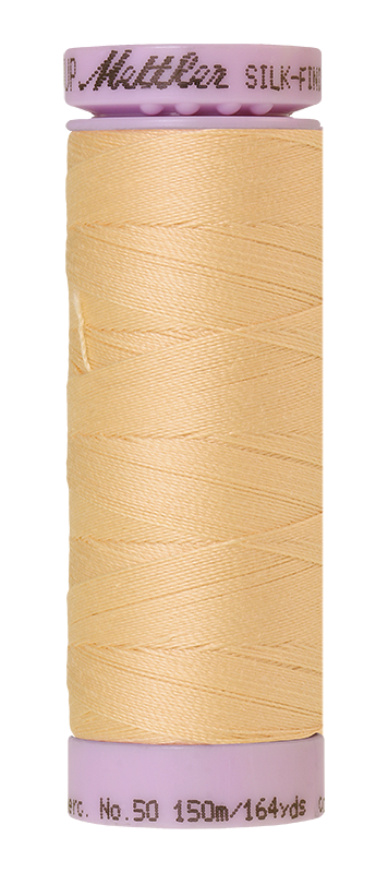 Mettler Thread Silk Finish Cotton 50 wt. 164 Yds Color 9105-0130 Corn Husk
