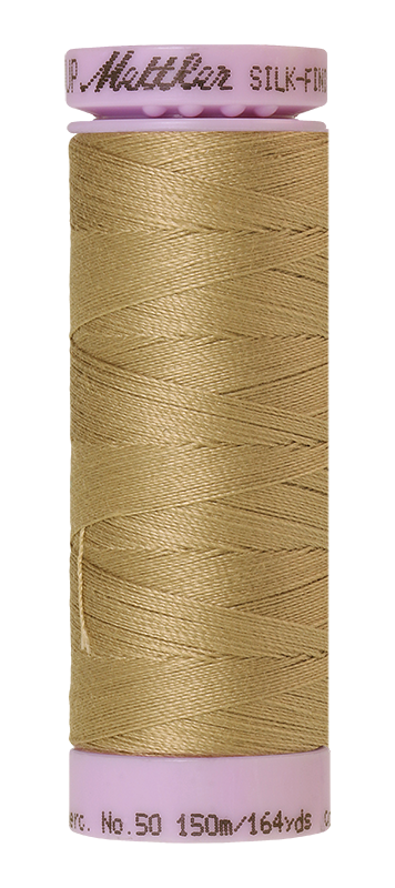 Mettler Thread Silk Finish Cotton 50 wt. 164 Yds Color 9105-0267 Dark Rattan