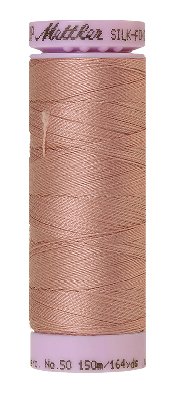 Mettler Thread Silk Finish Cotton 50 wt. 164 Yds Color 9105-0284 Teaberry