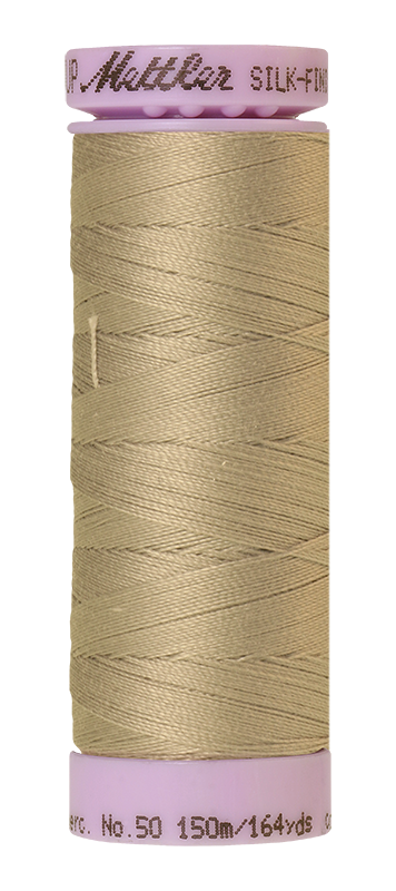 Mettler Thread Silk Finish Cotton 50 wt. 164 Yds Color 9105-0331 Ash Mist