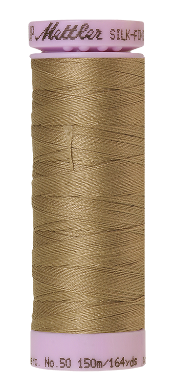 Mettler Thread Silk Finish Cotton 50 wt. 164 Yds Color 9105-0380 Dried Clay