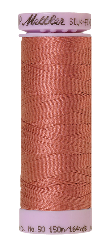 Mettler Thread Silk Finish Cotton 50 wt. 164 Yds Color 9105-0638 Red Planet