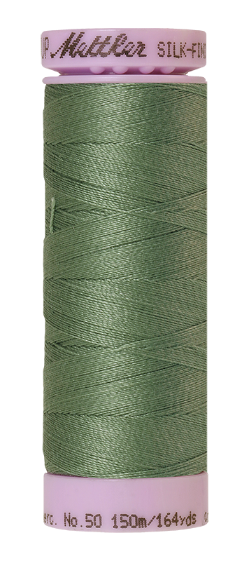 Mettler Thread Silk Finish Cotton 50 wt. 164 Yds Color 9105-0646 Palm Left