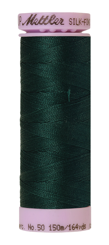 Mettler Silk Finish 50 wt Cotton Thread 164 Yds 9105-0757 Swamp