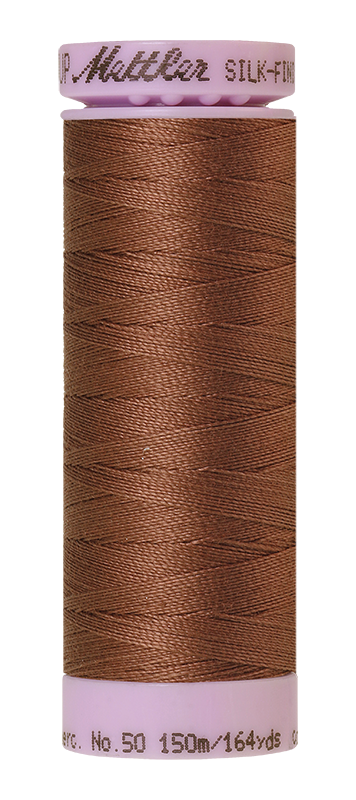 Mettler Thread Silk Finish Cotton 50 wt. 164 Yds Color 9105-0832 Clove