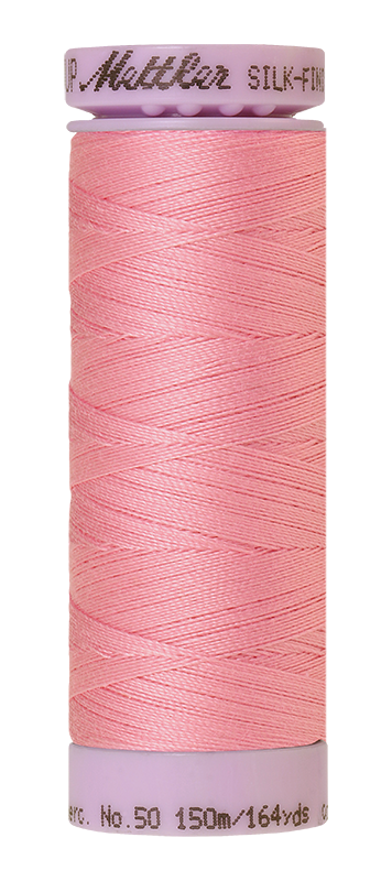 Mettler Thread Silk Finish Cotton 50 wt. 164 Yds Color 9105-1056 Petal Pink