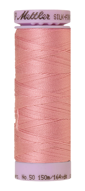 Mettler Thread Silk Finish Cotton 50 wt. 164 Yds Color 9105-1057 Rose Quartz