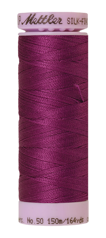 Mettler Silk Finish Cotton 50 164 Yds Color 9105-1062 Purple Passion