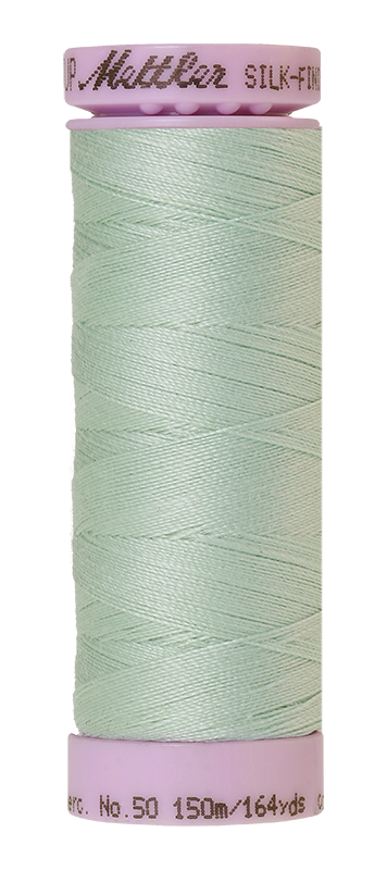 Mettler Silk Finish 50 wt Cotton Thread 164 Yds 9105-1090 Snow Moon