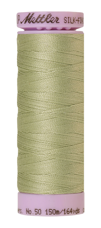 Mettler Thread Silk Finish Cotton 50 wt. 164 Yds Color 9105-1212 Green Grape