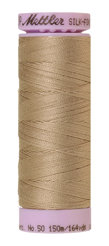 Mettler Thread Silk Finish Cotton 50 wt. 164 Yds Color 9105-1222 Sandstone
