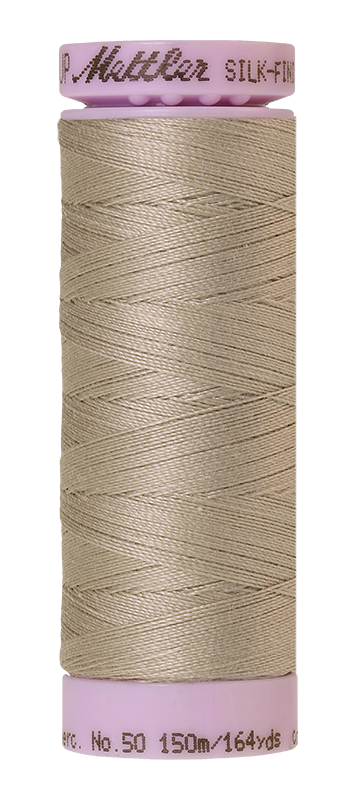 Mettler Thread Silk Finish Cotton 50 wt. 164 Yds Color 9105-1227 Light Sage