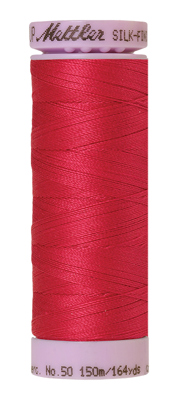 Mettler Thread Silk Finish Cotton 50 wt. 164 Yds Color 9105-1392 Currant