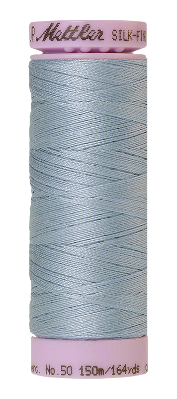 Mettler Silk Finish 50 wt Cotton Thread 164 Yds 9105-1525 Winter Sky