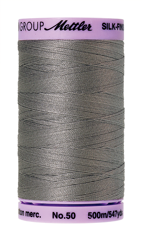 Mettler Thread Silk Finish Cotton 50 547 Yds Color 9104-0322 Rain Cloud