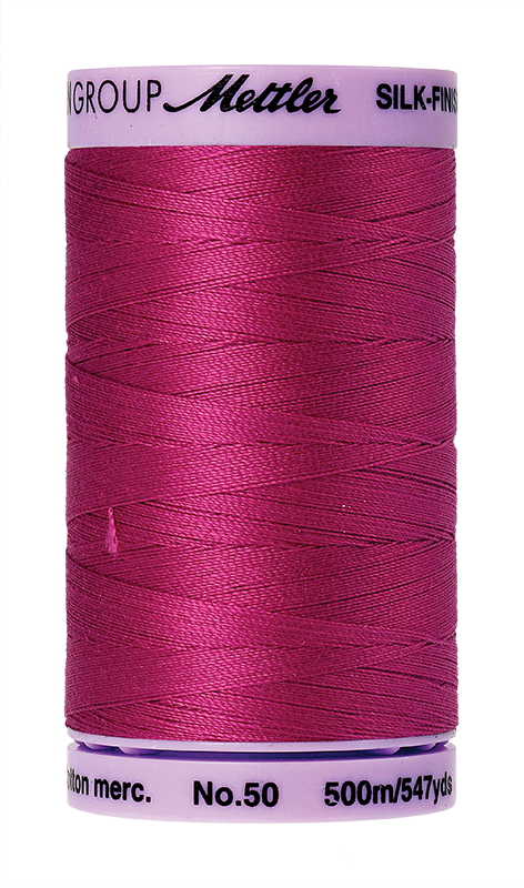 Mettler Silk Finish Cotton 50 547 Yds Color 9104 1417 Peony