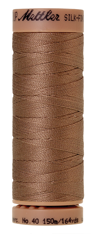 Mettler Silk Finish 40 wt Cotton Thread 164 Yds 9136-0280 Walnut