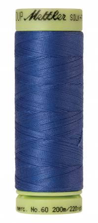 Mettler Thread Silk Finish Cotton 60 wt. 220 yds. 9240-0815 Cobalt Blue