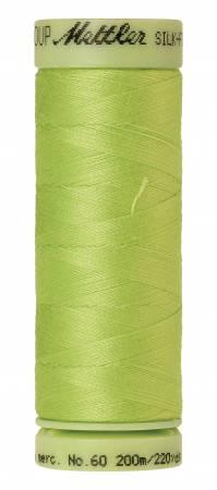 Mettler Thread Silk Finish Cotton 60 wt. 220 yds. 9240-1528 Bright Lime Green