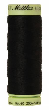 Mettler Thread Silk Finish Cotton 60 wt. 220 yds. 9240-4000 Black