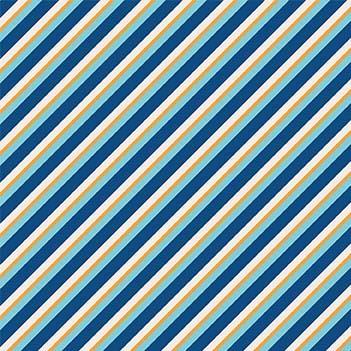 Michael Miller Fabrics Backyard All Star Digital Print by Zirkus Designs Stellar Stripe DC10292 Blue