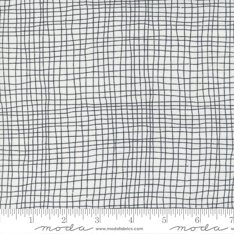 Moda Fabrics Filigree by Zen Chic Grids 1815 12 Off White