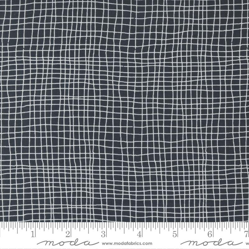 Moda Fabrics Filigree by Zen Chic Grids 1815 21 Black