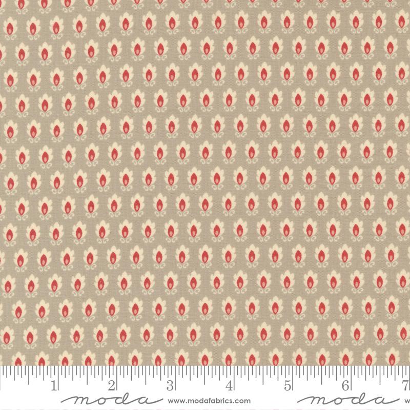 Moda Fabrics La Grande Soiree by French General Castlenau 13928 14 Roche Pearl